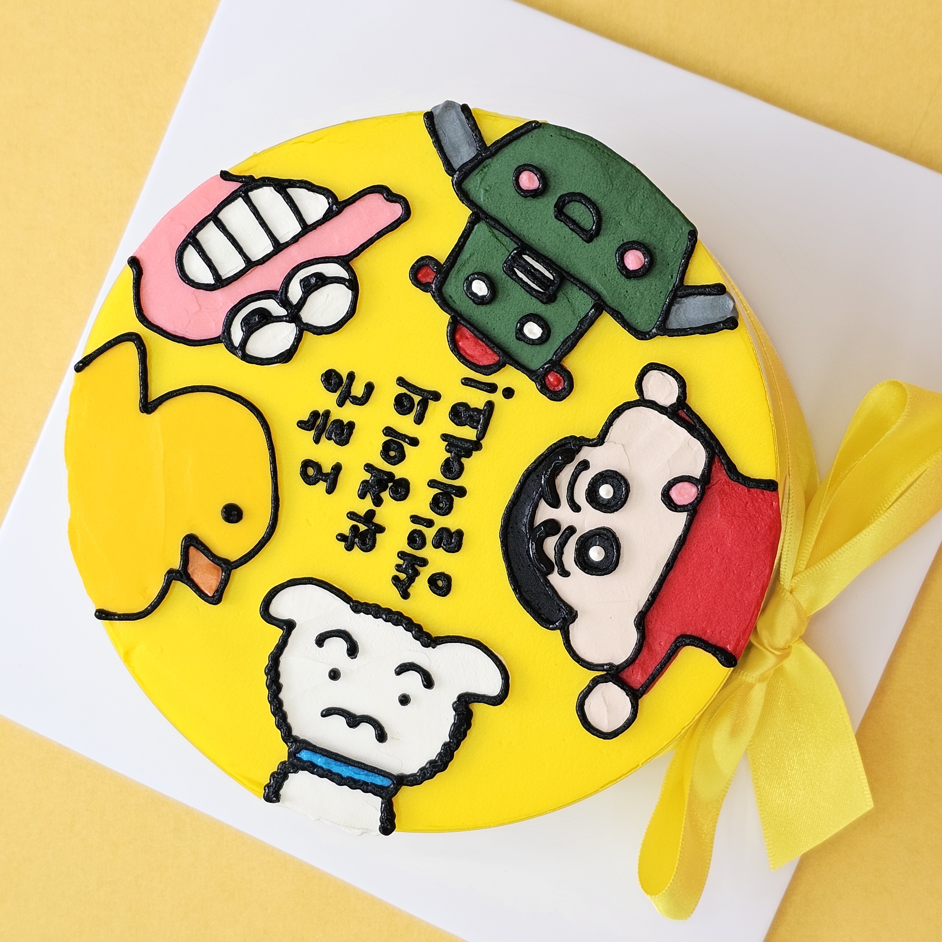 짱구 생일케이크