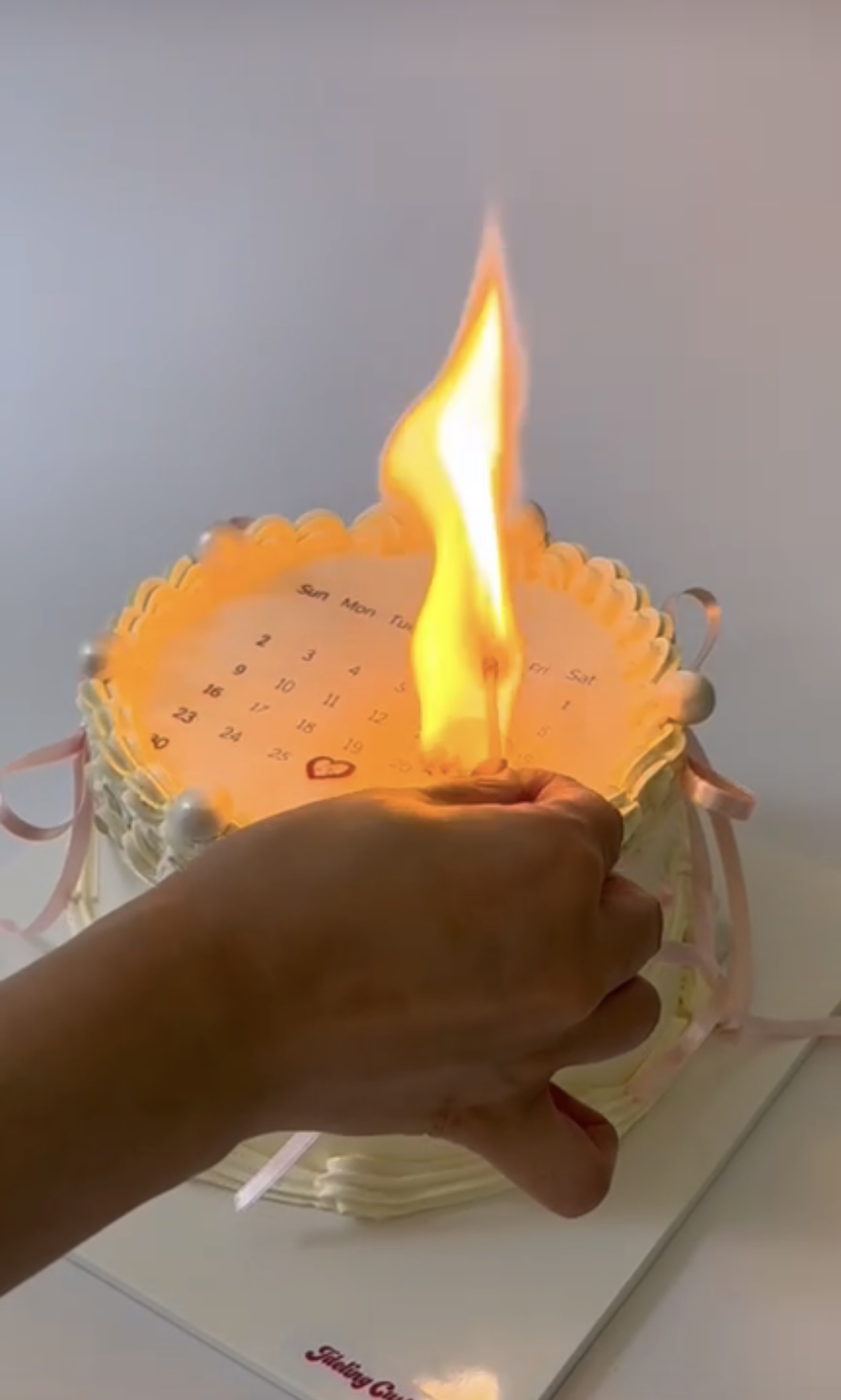 불꽃케이크